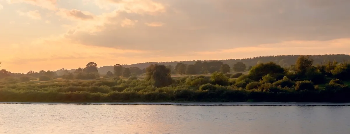 Murray River evening landscape